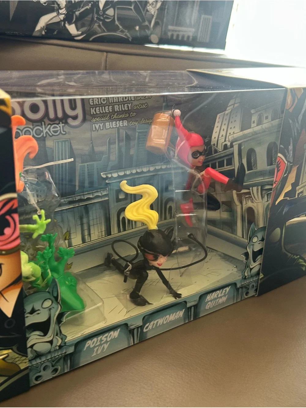 2012 San Diego Comic-Con Polly Pocket DC Villains Action Figure Set *RARE*
